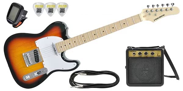 Amazon | PLAYTECH (プレイテック) ギター入門セットII テレキャス